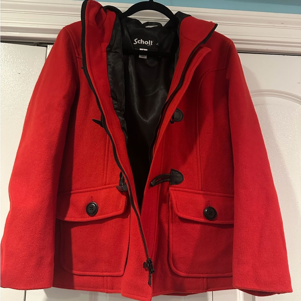 Schott NYC Red Women's Jacket
